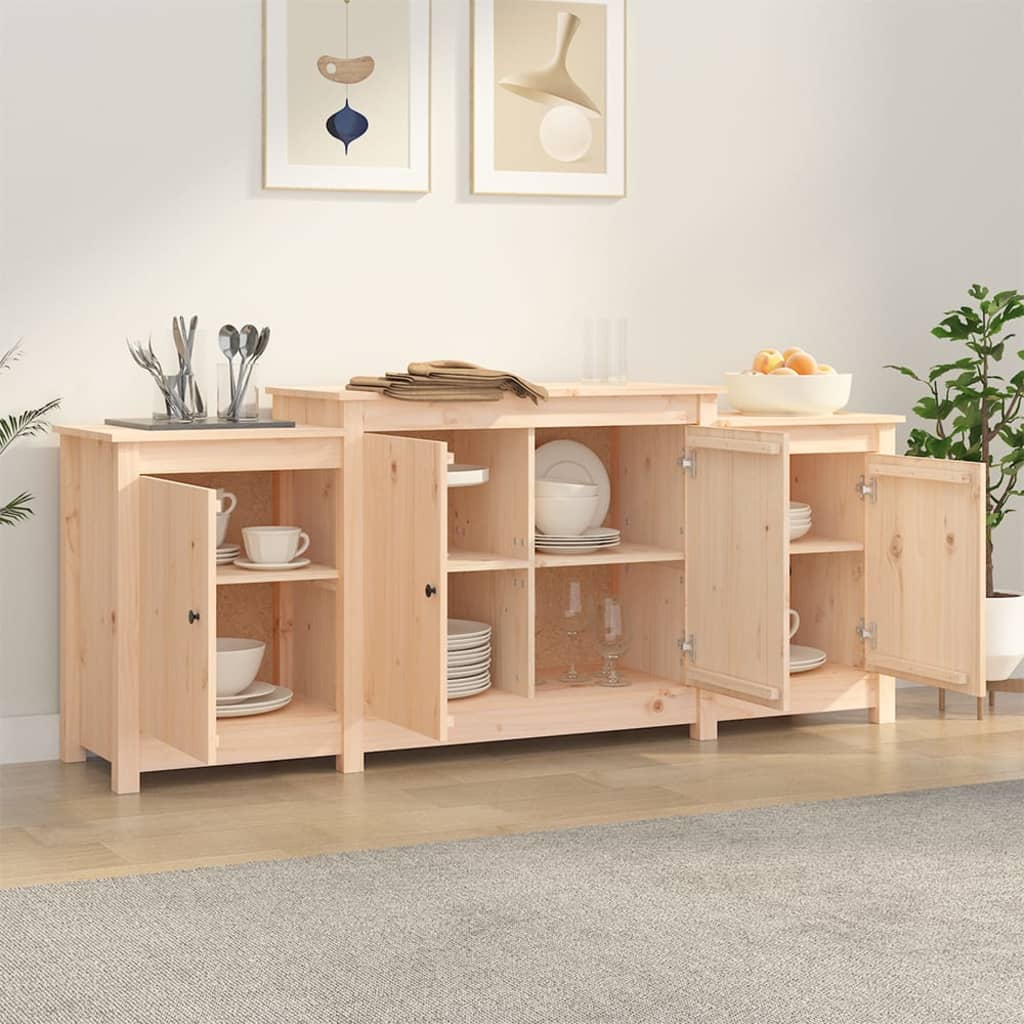 Sideboard 164x37x68 cm Massivholz Kiefer